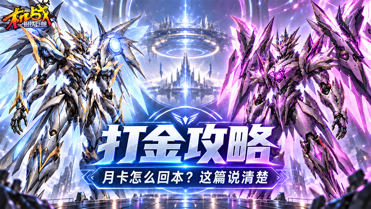机战:钢铁巨舰丨搬砖党注意!这份打金攻略请收好!